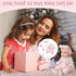 12" Playset Girls,12 Inch Set 3+ Girl Baby Doll With Accessories And Clothes In Gift Box For Little Small Realistic