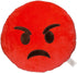 EvZ Emoji Rage Face Emoticon Cushion - Stuffed Plush Soft Pillow, 32cm, Red
