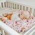 Cute Chicken Boho Floral Baby Nursing Pillow Covers for Boy Girl Chickens Flowers Leaves Nursery Slipcovers