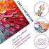 Impossible Puzzles for Adults, 1000 Piece Colorful Hard Puzzles, Gradient Rainbow Art Painting