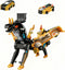 ZIYIME Collision Transforming Dinosaur Car Toy, Magnetic Toy Cars Transform into Dinosaurs for
