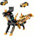 ZIYIME Collision Transforming Dinosaur Car Toy, Magnetic Toy Cars Transform into Dinosaurs for