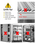 6 Sets Furniture Wall Anchor Furniture Anchors for Baby Proofing Anti Tip Furniture Straps Wall Mount Bracket Safety