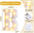 JUICYRAUL 4 Warm White BABY Marquee Light Up Letters, Large BABY Led Light Sign, Perfect for Baby Shower Birthday Home