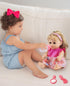 12" 3 4 5 6 12 Inch GAGAKU Baby Doll with Hair, Baby Dolls for Girls Years Old, Baby Doll for Toddlers Kids, Baby Dolls
