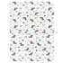 DOMIKING White Dachshund Dog Pattern Baby Car Seat Cover Breathable Infant Car Seat Cover for Babies Lightweight