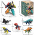 5 1 Set 3 4 5 6 7 8 Dinosaur Transform Robot in Take Apart Toys for boy Kid Age Years Old Construction Building DIY