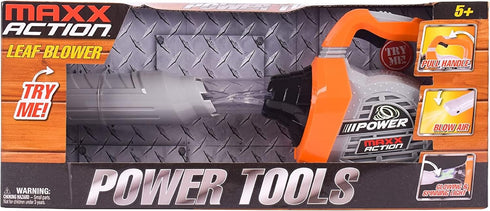 Maxx Action Kids Leaf Blower Toy - Realistic Sounds & Lights
