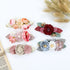 Cinaci 5 Pack Delicate Floral Nylon Headbands, Hair Bands Accessories for Baby Girls, Newborns, Infants, Toddlers, Kids