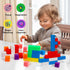 TOY Life 64 Pcs Magnetic Blocks - Magnetic Building Blocks for Toddlers Age 3-5, Learning Building Toys for Kids Ages
