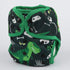 Sigzagor 8lbs 36lbs Baby Diaper Cover Nappy One Size to for Boys (Green Dinosaurs)