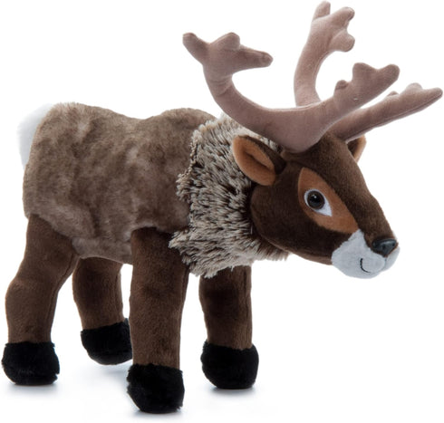 The Petting Zoo Reindeer Stuffed Animal Plushie, Gifts for Kids, Wild Onez