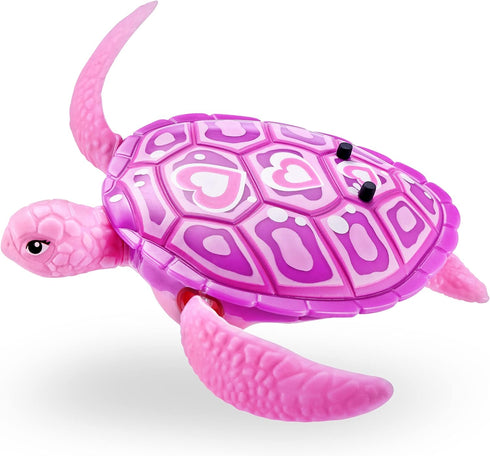 Swimming (2 Pack) Robo Alive Robo Turtle Robotic Turtle (Orange + Blue) by ZURU Water Activated, Comes with Batteries