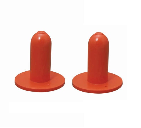 E-Z Nurse Feeding Supplies Calf Nipple for Screw-On Nursing Bottle (2 Pack), Small - Set of