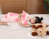 25.6 inch 5 lbs YESGIRL Cow Weighted Stuffed Animals, Large Weighted Plush Animal, Cute Plush Toy Pillow, Soft Kawaii