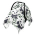 Dalzium Cute Cartoon Panda Leaves Car Seat Cover Baby, Carseat Canopy Cover for