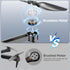 PLEGBLE 4K Drone with Camera for Kids Adults, Brushless Motor Mini Foldable RC Drones with Propeller Guards