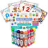 Cameron Frank Products Dot Markers for Toddlers 1-3, Set of 8 Washable Dot Paints with Activity Book PDFs