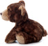 The Petting Zoo Brown Bear Plush Toy, Gifts for Kids, Wild Onez Zoo Animals (9 inches)