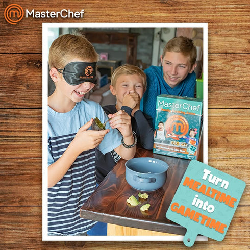 MasterChef Family Cooking Game: Turn Mealtime into Game Time! Ages 7+, 22 Family Tested Recipes