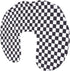 ZJchao Black Print Baby Nursing Pillow Cover U Shaped Washable Breatfeeding Slipcover for Moms (Black and White