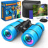 Toys for Boys Ages 3-7 - LET'S GO! Kids Binoculars with Bird Watching Manual for Ages 4-7
