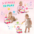 1 6-9-12-18 Unicorn Toys for Year Old Girl Gifts, Baby Musical Learning Toys Months, Bilingual Educational Toys