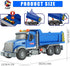 Dump Truck Toy Construction Toys with Lights and Sounds - Push & Go Car for Toddlers Age 3-5 Birthday Gift