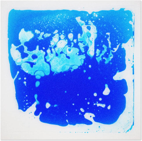 Art3d 1-Pack Fancy Floor Tile for Kids Room Liquid Encased Floor Tile,