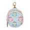 Owl Round Pacifier Storage Case with Zipper, Portable Pacifier Case for Travel,