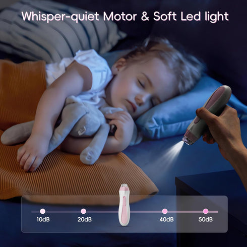 Trimmer 15 1 &15 Baby Nail Electric, in Baby Nail Clippers for Gentle Nail Care, Rechargeable Baby Nail File Electric