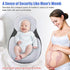 Veayiik Baby Wedge Pillow for Newborn, Adjustable Baby Feeding Support Lounger for Reducing Spit-Up