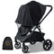 Orzbow Baby Mosquito Net with Sun Shade UPF50+ for Stroller, Universal Stroller