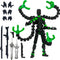 PkghoKids Already Assembled T13 Action Figure Accessories, T13 Multi-Jointed Movable,for Collectors Desktop Decorations