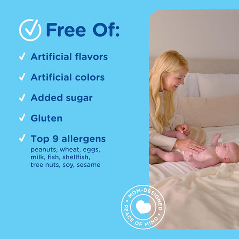 Mommy's 4-Piece 400IU, Bliss Newborn and Baby Essentials Kit - With Gripe Water, Gas Relief Drops, Vitamin D and Saline