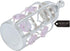 Matahi Silver Plated Crystal Studded Baby Bottle Ornament with Light Pink Crystals - Great Gift for Baby Shower, New