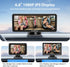Itomoro 6.8 inch 1080P 2 Baby Car Camera Dual-Channel HD Display with IR Night Vision, Baby Car Mirror Easily Install