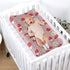 Mushroom Changing Pad Cover, Waterproof Stretchy Baby Changing Table Cover Fit 32"x16" Comfy Cozy Universal Tray Table