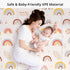 Mat,79"X71"Extra Tummy Baby Play Large Play Mat,Non-Toxic Time,Baby Play Mats for Floor,Waterproof,Baby Crawling