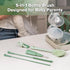 5-in-1 Set 360 Haakaa Cleaning Brush Baby Bottle Brush & Bottle Brush Cleaner, Multi-Purpose Comprehensive Cleaning
