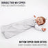 0.5 (24-48 Mama Cheetah Baby Sleep Sack TOG, Organic Cotton Baby Wearable Blanket, Swaddle Transition Baby Sleeping
