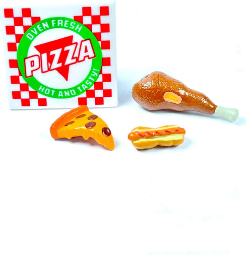 Super Foodie Recooked Action Figure Accessories, 1:12 and Six Inch Scale Miniature Plastic Food Accessories