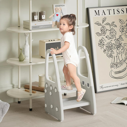 Counter, Toddler Step Stool, Kids Two Step Tower for Bathroom Sink, Toilet Potty Training, Kitchen Children Step Up