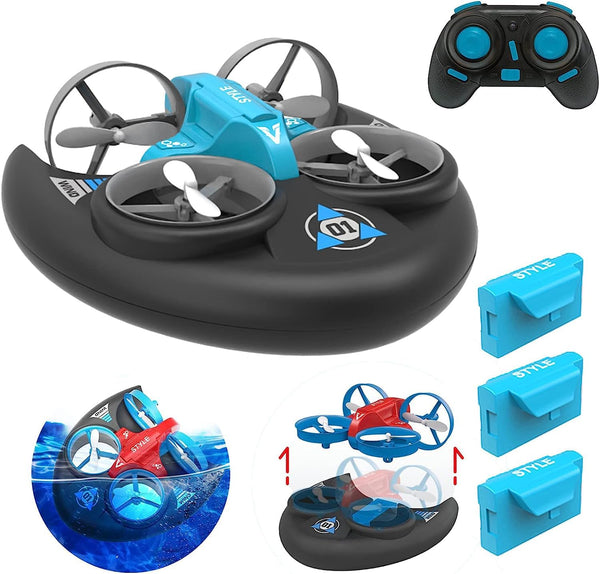 3 In 1 Sea Land and Air 360 Rolling Waterproof RC Drone,AIROKA