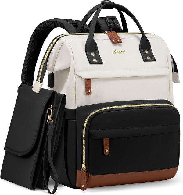 LOVEVOOK Diaper Bag Backpack, Baby Bag with Changing Station, Large Diaper Backpack
