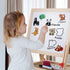 Kids Magnets for Fridge, Cute Animal Refrigerator Magnets for Toddlers, Educational Gift for Children, Full Back