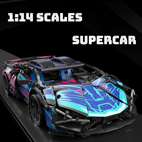 Sets Adults,1:14 8-12 12-16,8 9 10 11 12 13 14 14+ Chodia Sport Race Car Building Block for Racing Supercar Toys Kits