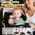 D BABE D-BABE Universal Snack Tray for Stroller: BPA-Free Baby Cup Holder Food Tray - Stays in Place Stroller Caddy