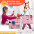 Pack 2, PILLANI Kids Travel Tray for Car Seat - Carseat Tray w/ iPad Holder & Dry Erase Board, Road Trip Activities
