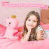 Girlfriend(Pink,12 inch) SQEQE Dinosaur Stuffed Animal, Cute Dinosaur Plush Toys with Fairy Wand, Dino Plushies